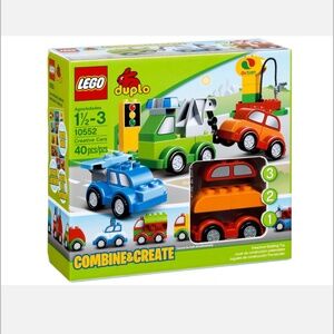 RETIRED LEGO DUPLO SET- Creative Cars #10552